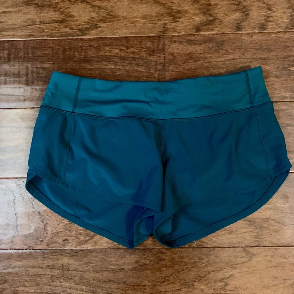 Speed Shorts, Size 6, Green, 2.5” inseam